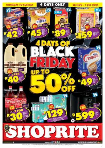 Shoprite catalogue  - 28/11/2024 - 01/12/2024.