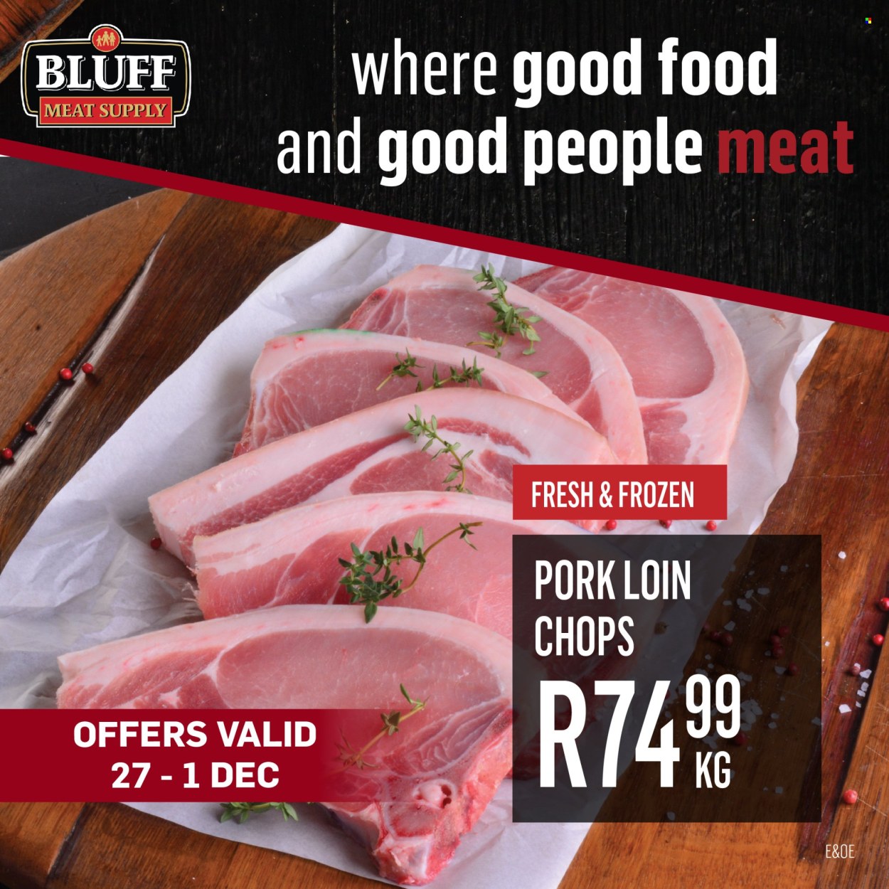 Bluff Meat Supply specials - 27/11/2024 - 01/12/2024. Page 3