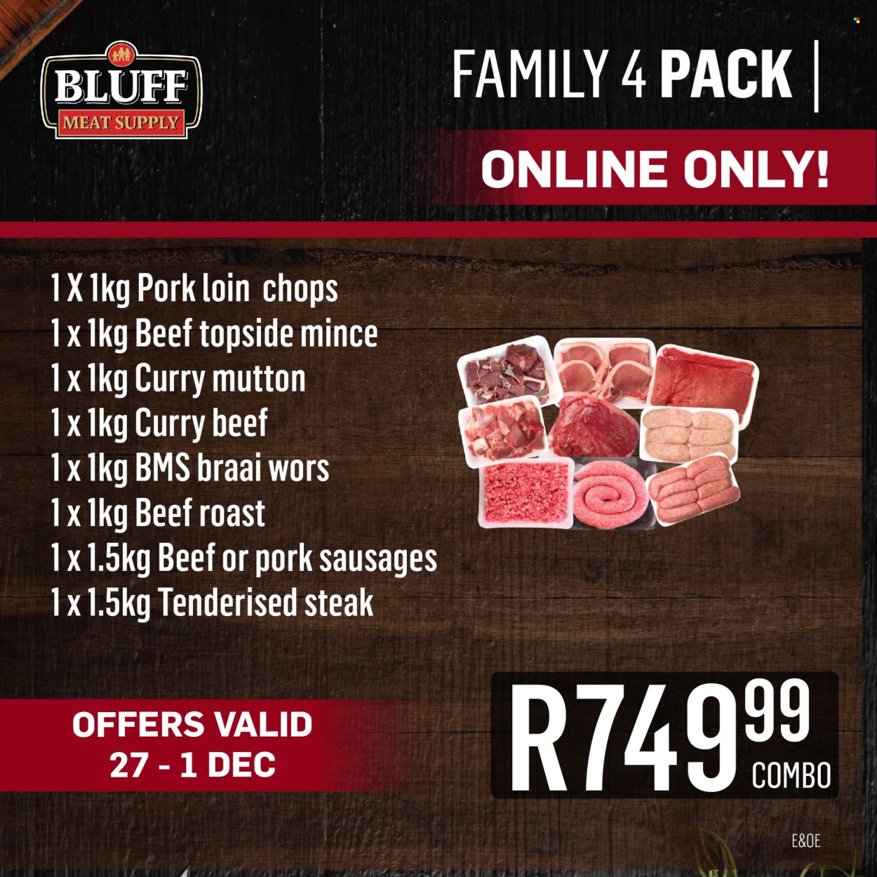 Bluff Meat Supply specials - 27/11/2024 - 01/12/2024. Page 8