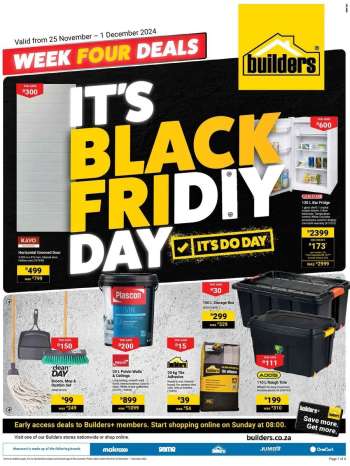 Builders catalogue  - 25/11/2024 - 01/12/2024.