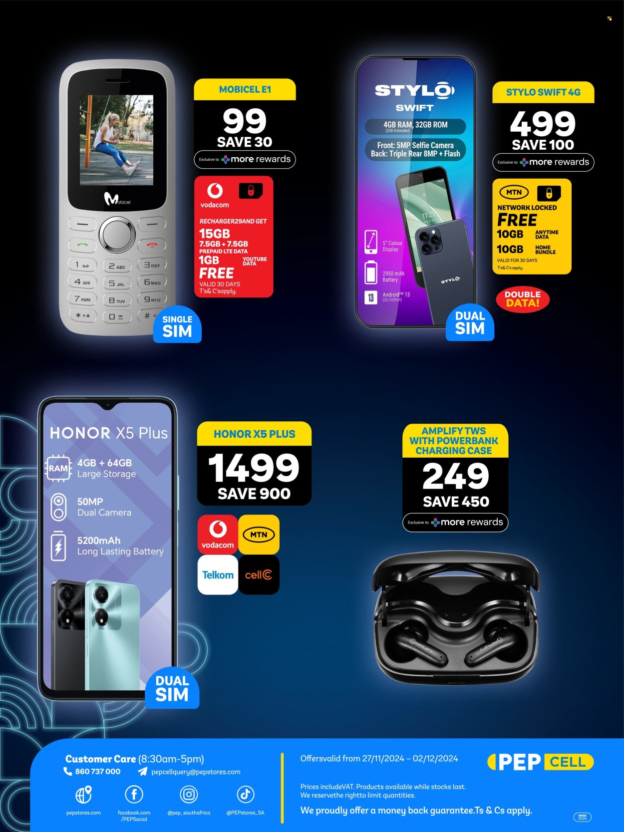 PEP CELL specials - 27/11/2024 - 02/12/2024. Page 8
