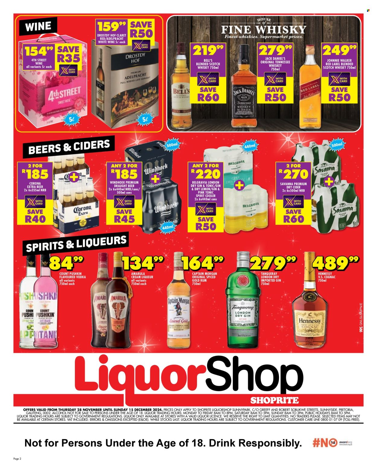 Shoprite specials - 28/11/2024 - 15/12/2024. Page 2