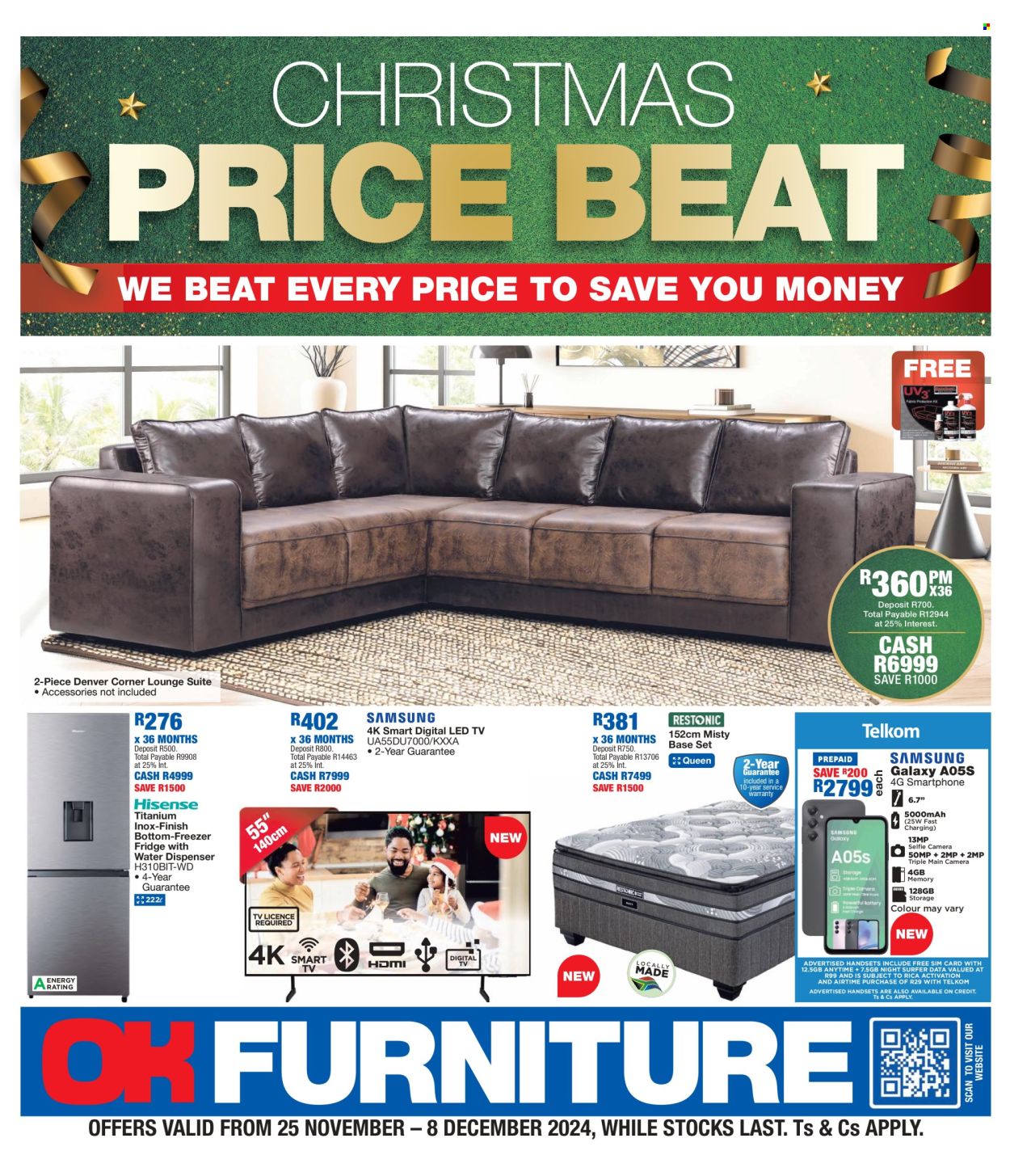 OK Furniture specials - 25/11/2024 - 08/12/2024. Page 1