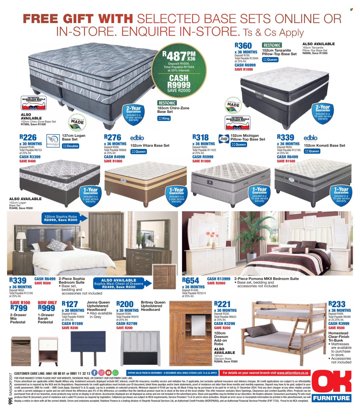 OK Furniture specials - 25/11/2024 - 08/12/2024. Page 8