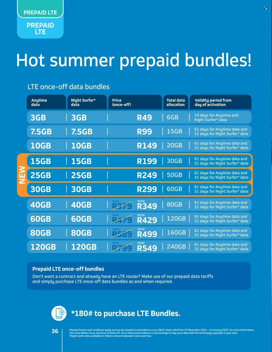 Telkom specials - 22/11/2024 - 10/01/2025. Page 36