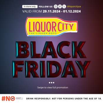 Liquor City catalogue  - 29/11/2024 - 01/12/2024.
