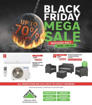 Leroy Merlin catalogue  - 29/11/2024 - 01/12/2024.