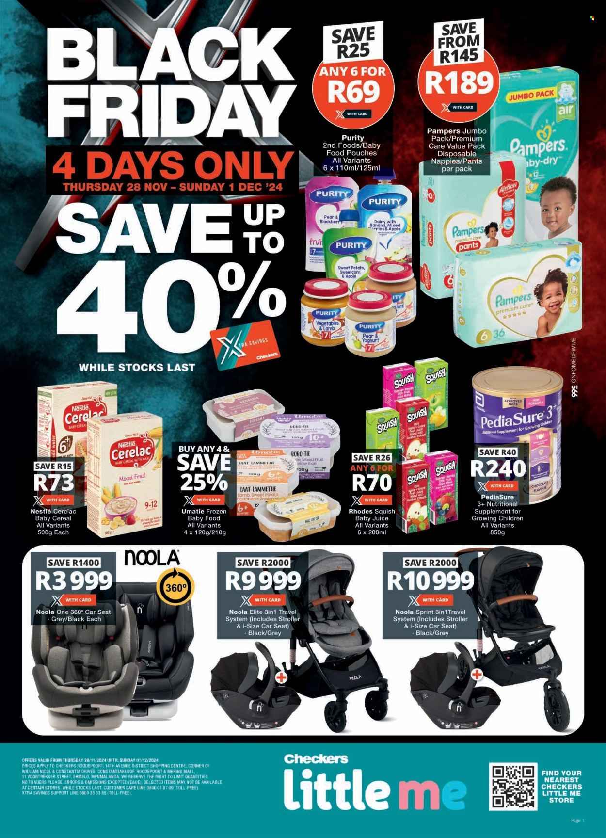 Checkers specials - 28/11/2024 - 01/12/2024. Page 1