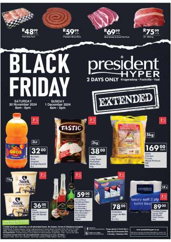 President Hyper catalogue  - 30/11/2024 - 01/12/2024.
