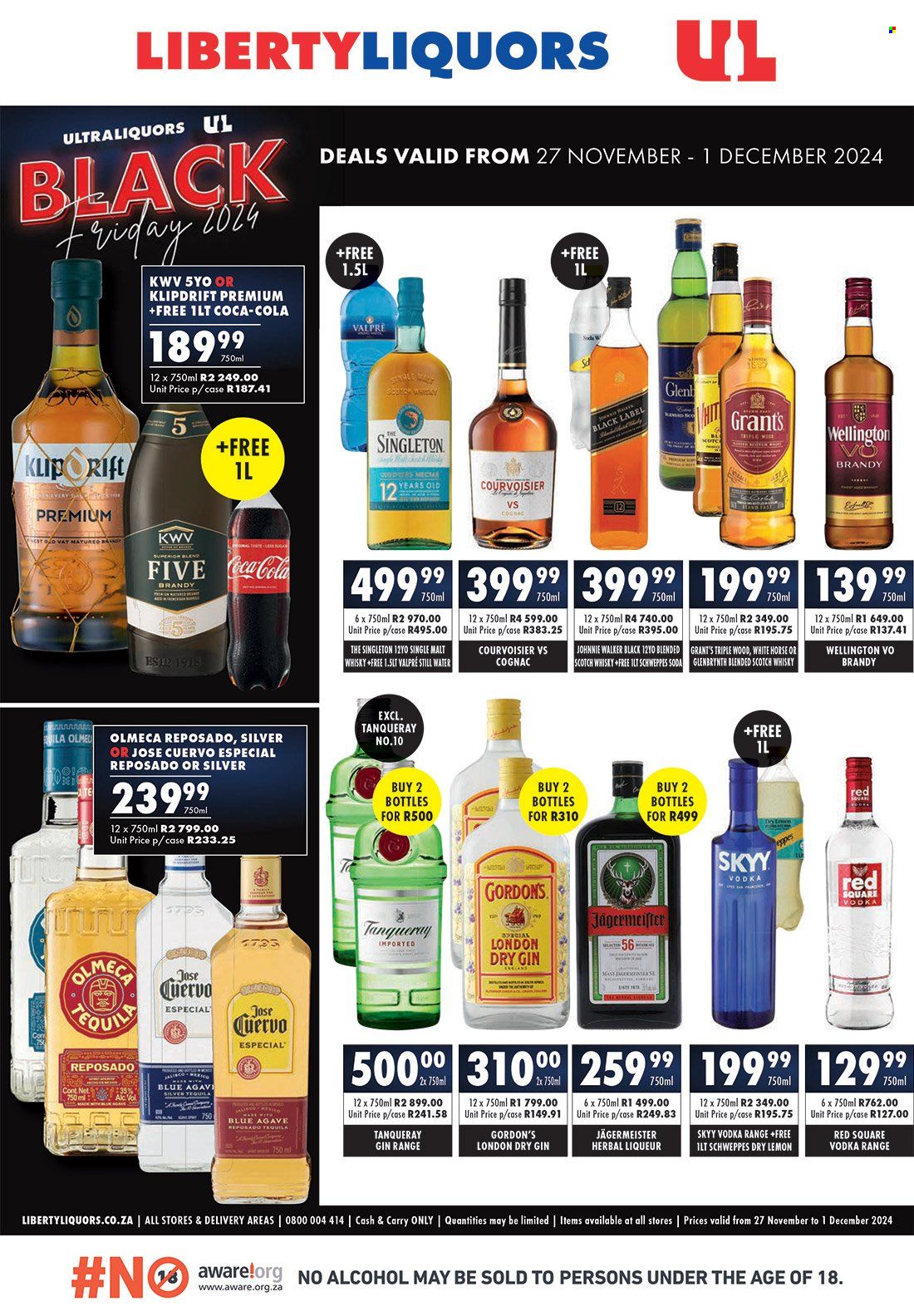 Liberty Liquors specials - 27/11/2024 - 01/12/2024. Page 1