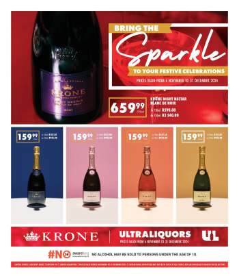Ultra Liquors catalogue  - 06/11/2024 - 31/12/2024.