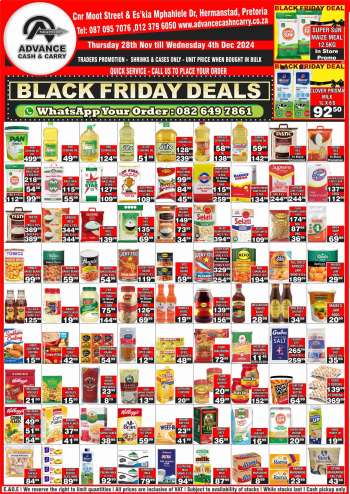 Advance Cash & Carry catalogue  - 28/11/2024 - 04/12/2024.