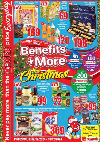 Boxer catalogue  - 02/12/2024 - 16/12/2024.