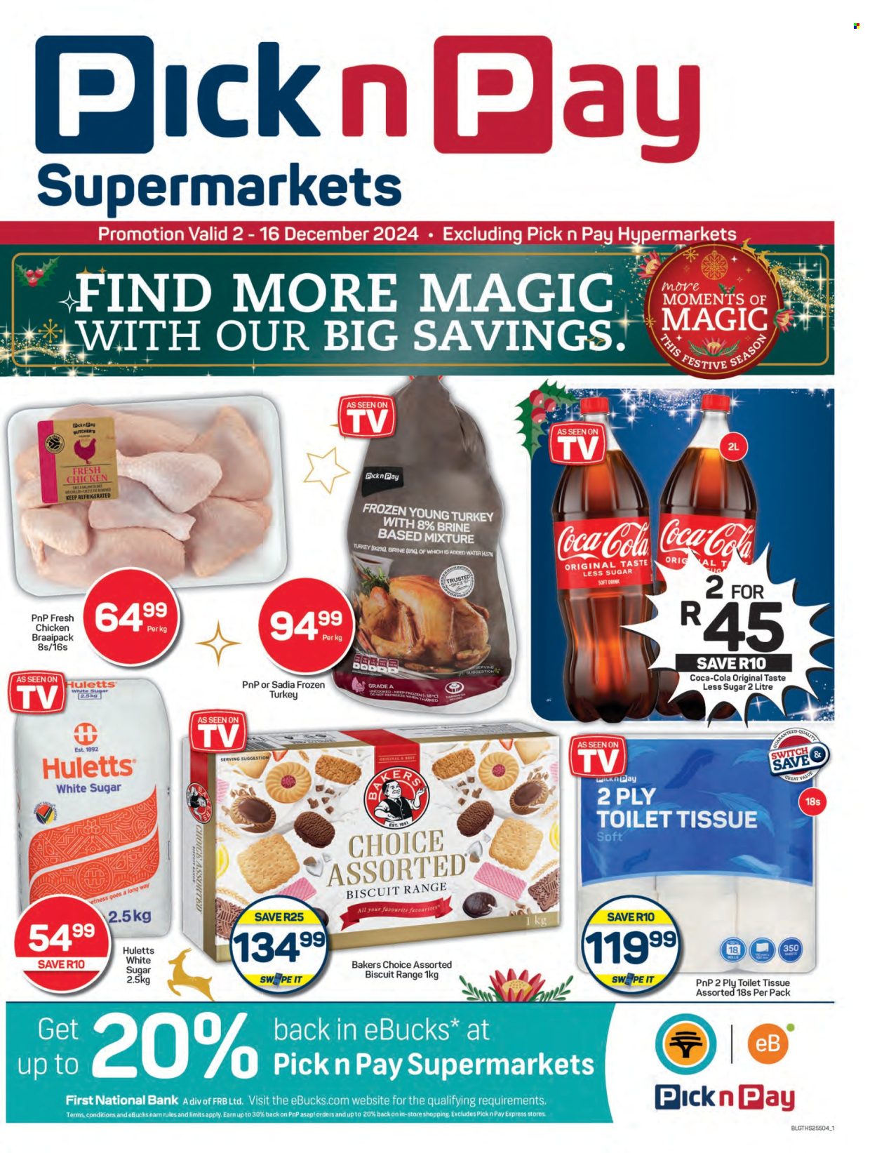 Pick n Pay Supermarket specials - 02/12/2024 - 16/12/2024. Page 1