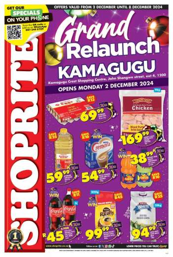 Shoprite catalogue  - 02/12/2024 - 08/12/2024.