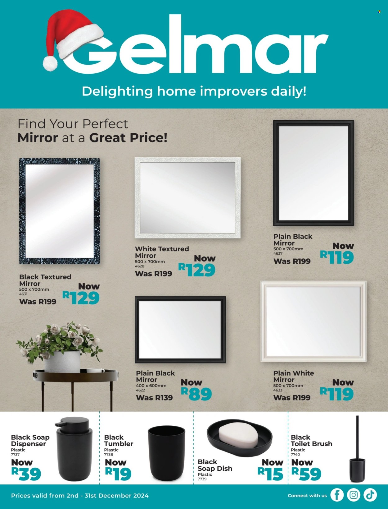 Gelmar specials - 02/12/2024 - 31/12/2024. Page 1