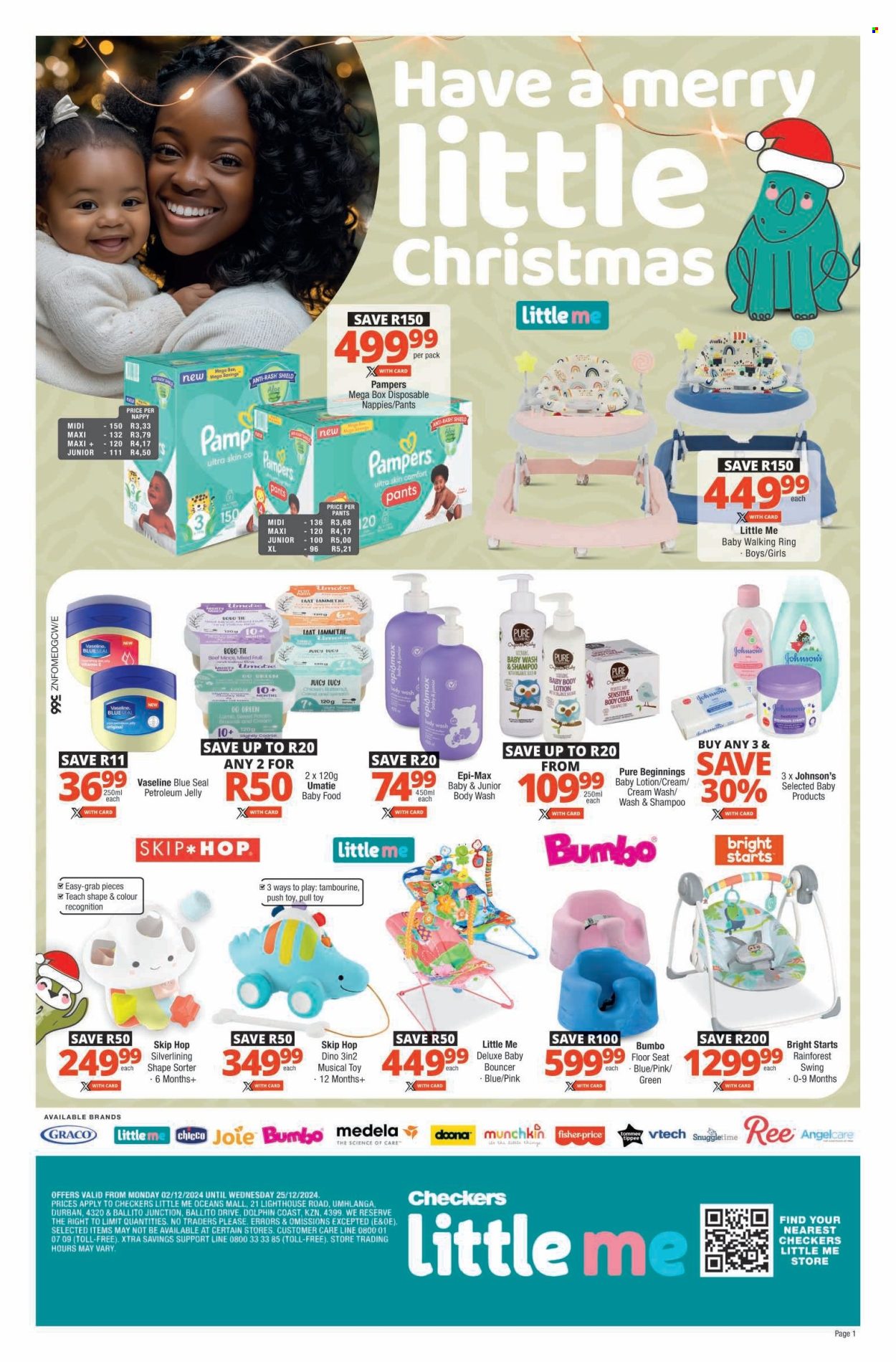Checkers specials - 02/12/2024 - 25/12/2024. Page 1