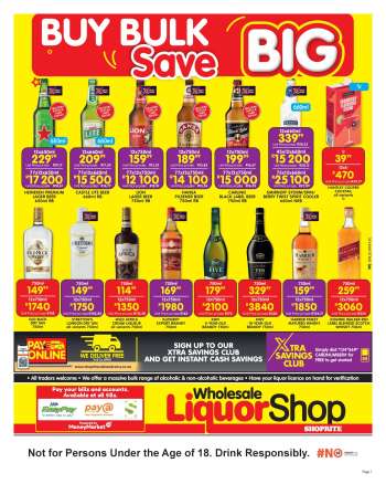 Shoprite catalogue  - 02/12/2024 - 16/12/2024.