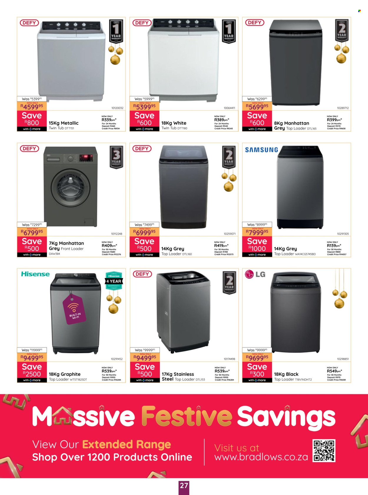 Bradlows specials - 03/12/2024 - 26/12/2024. Page 27