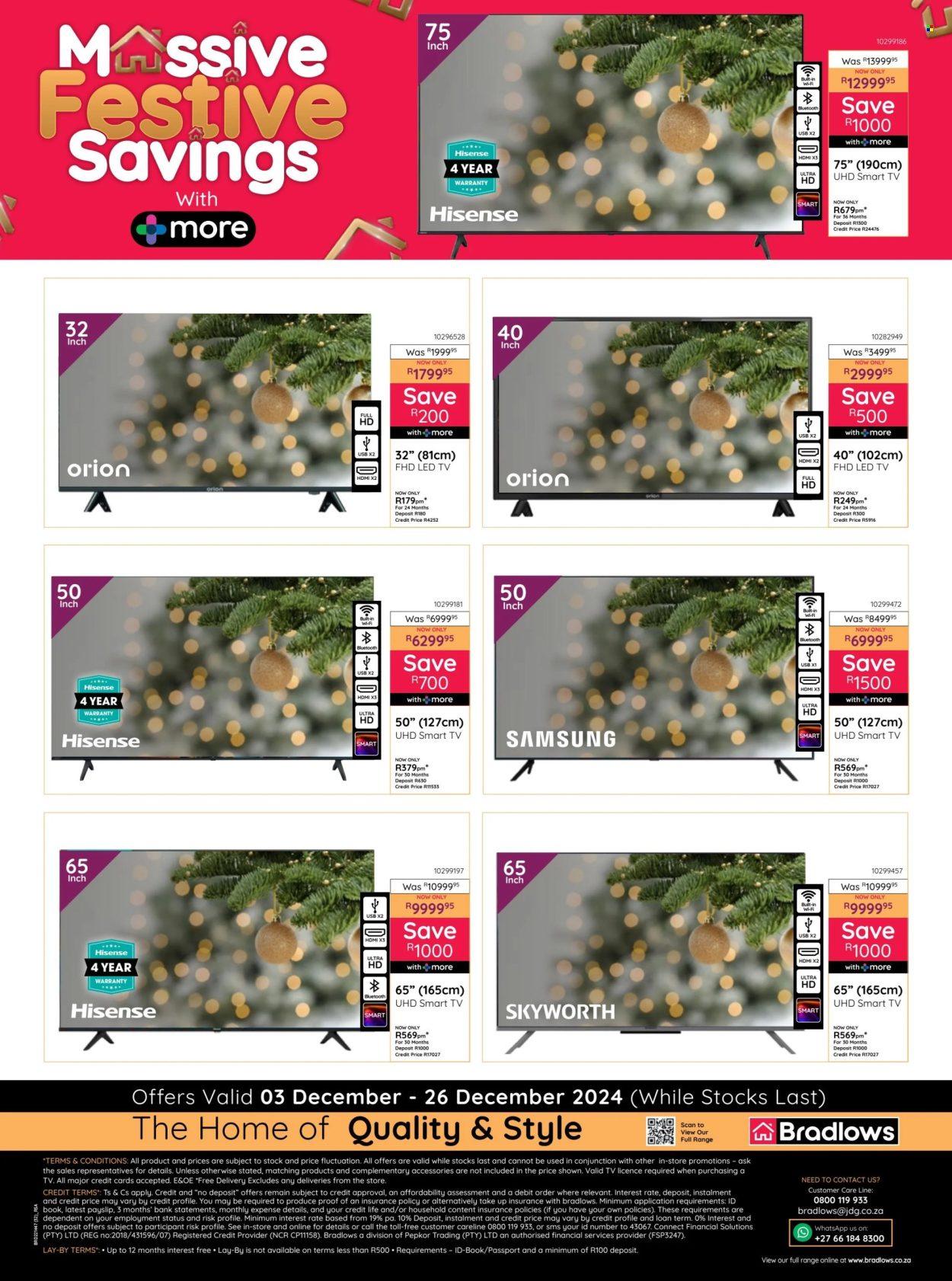 Bradlows specials - 03/12/2024 - 26/12/2024. Page 32