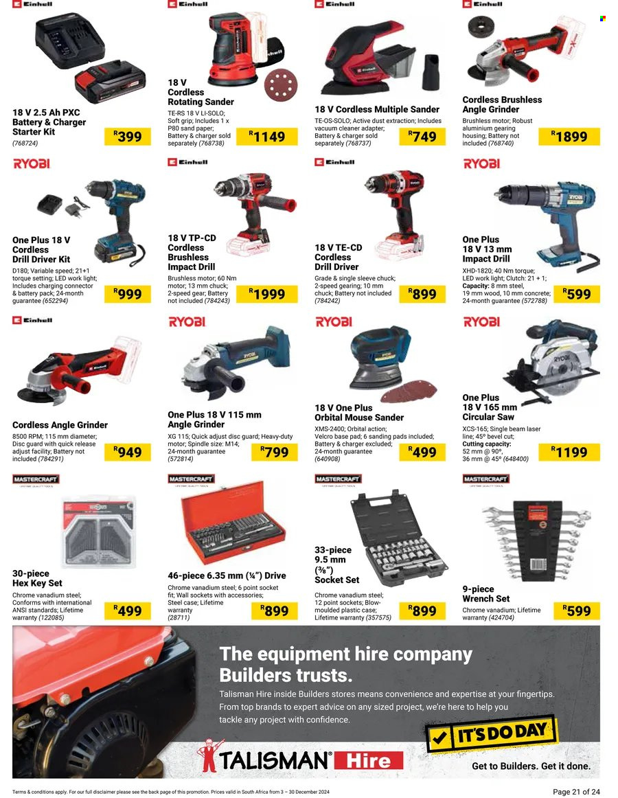 Builders specials - 03/12/2024 - 30/12/2024. Page 21