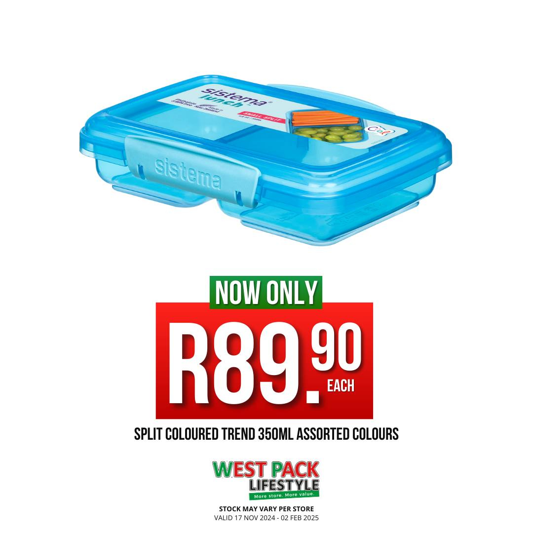 West Pack Lifestyle specials - 17/11/2024 - 02/02/2025. Page 15