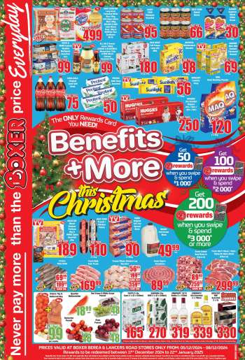Boxer catalogue  - 05/12/2024 - 08/12/2024.