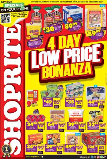 Shoprite catalogue  - 05/12/2024 - 08/12/2024.