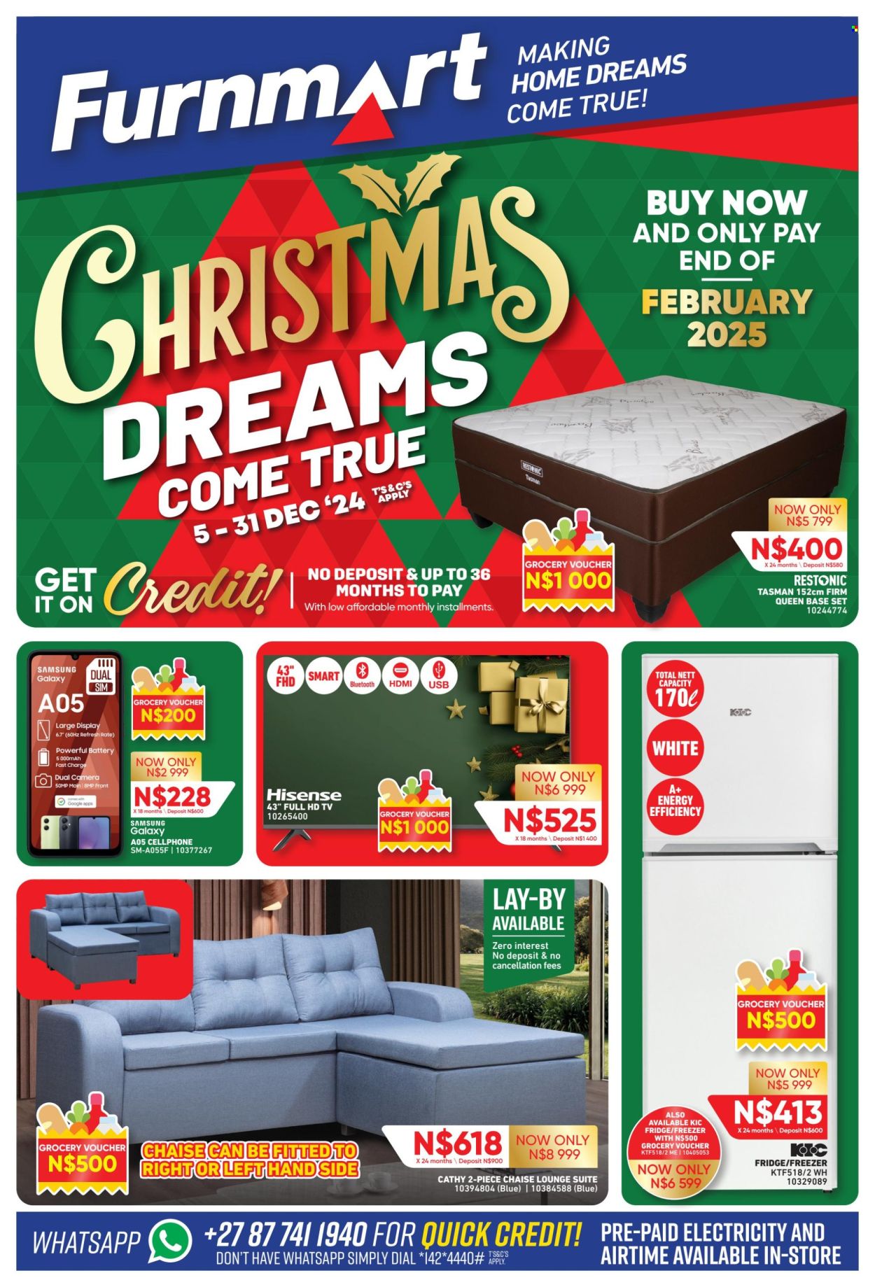 Furnmart specials - 05/12/2024 - 31/12/2024. Page 1