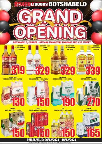 Boxer catalogue  - 06/12/2024 - 16/12/2024.