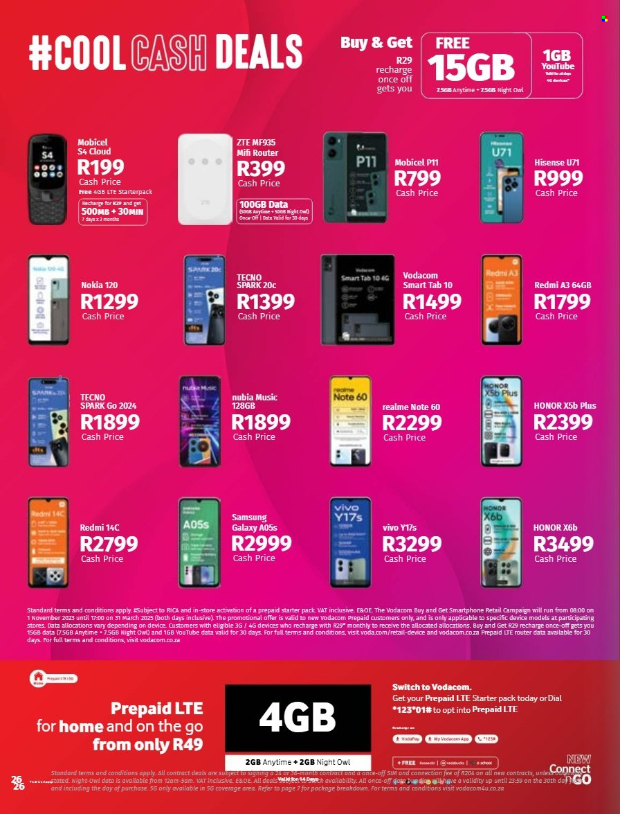Vodacom specials - 06/12/2024 - 06/01/2025. Page 26