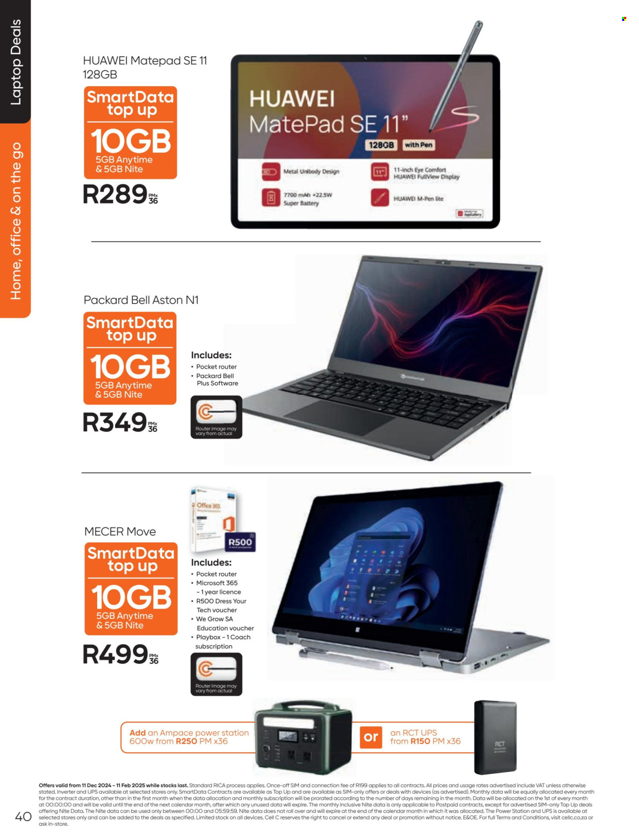 Cell C specials - 11/12/2024 - 11/02/2025. Page 40