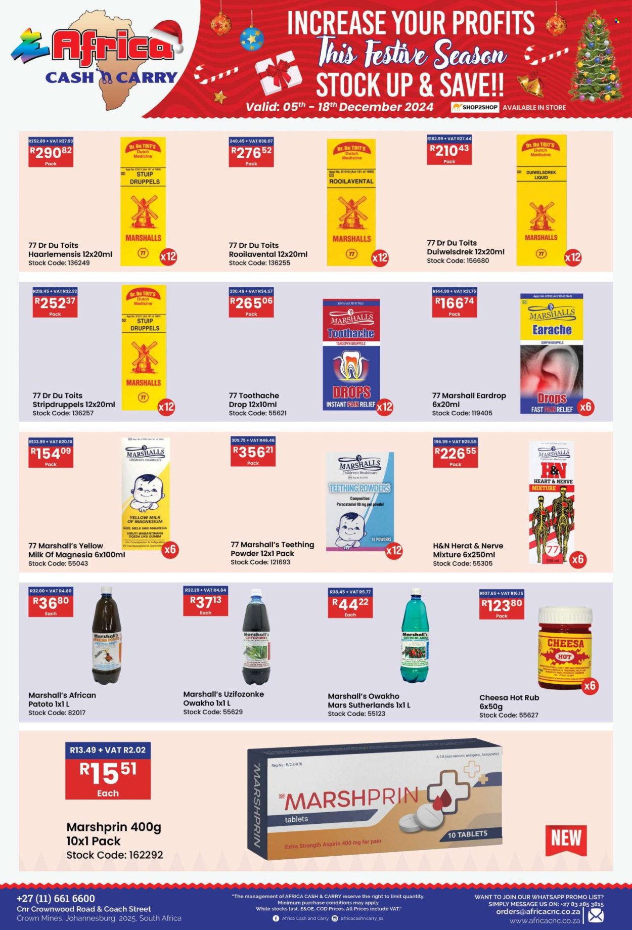 Africa Cash & Carry specials - 05/12/2024 - 18/12/2024. Page 7