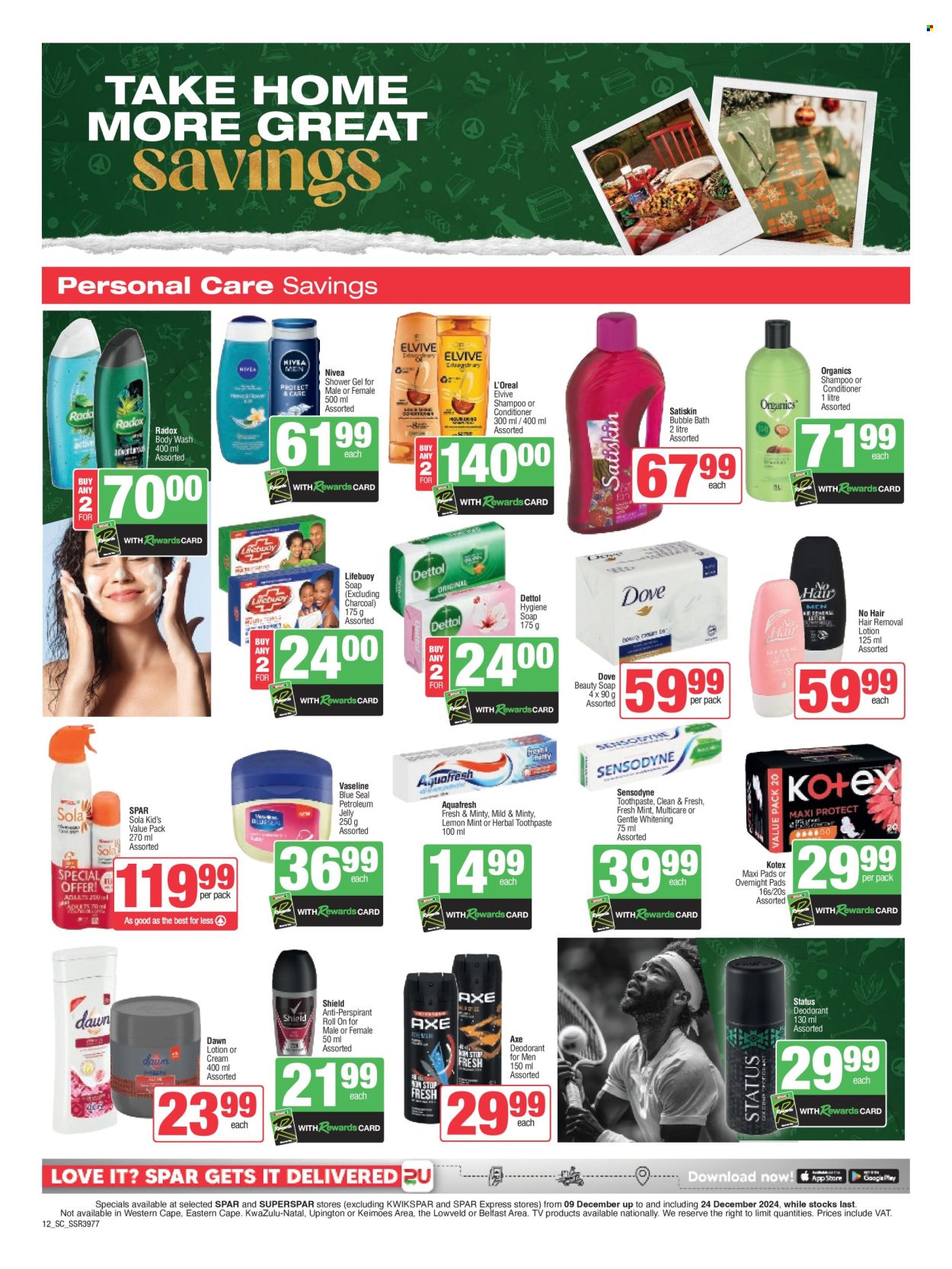 SPAR specials - 09/12/2024 - 24/12/2024. Page 12