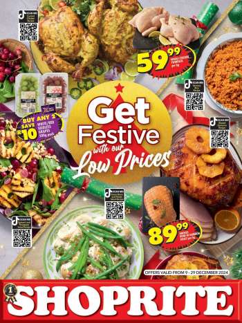 Shoprite catalogue  - 09/12/2024 - 29/12/2024.