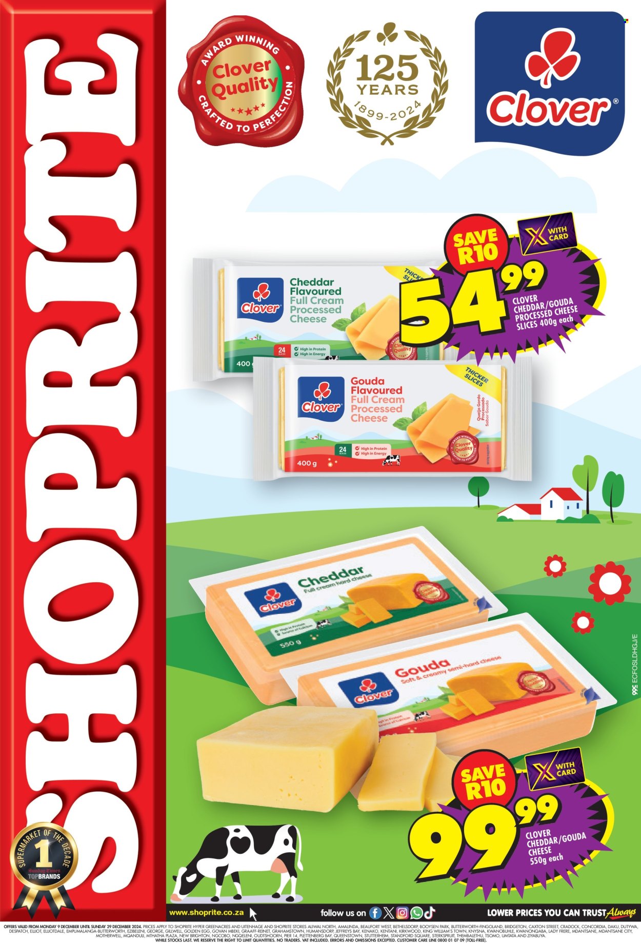 Shoprite specials - 09/12/2024 - 29/12/2024. Page 1