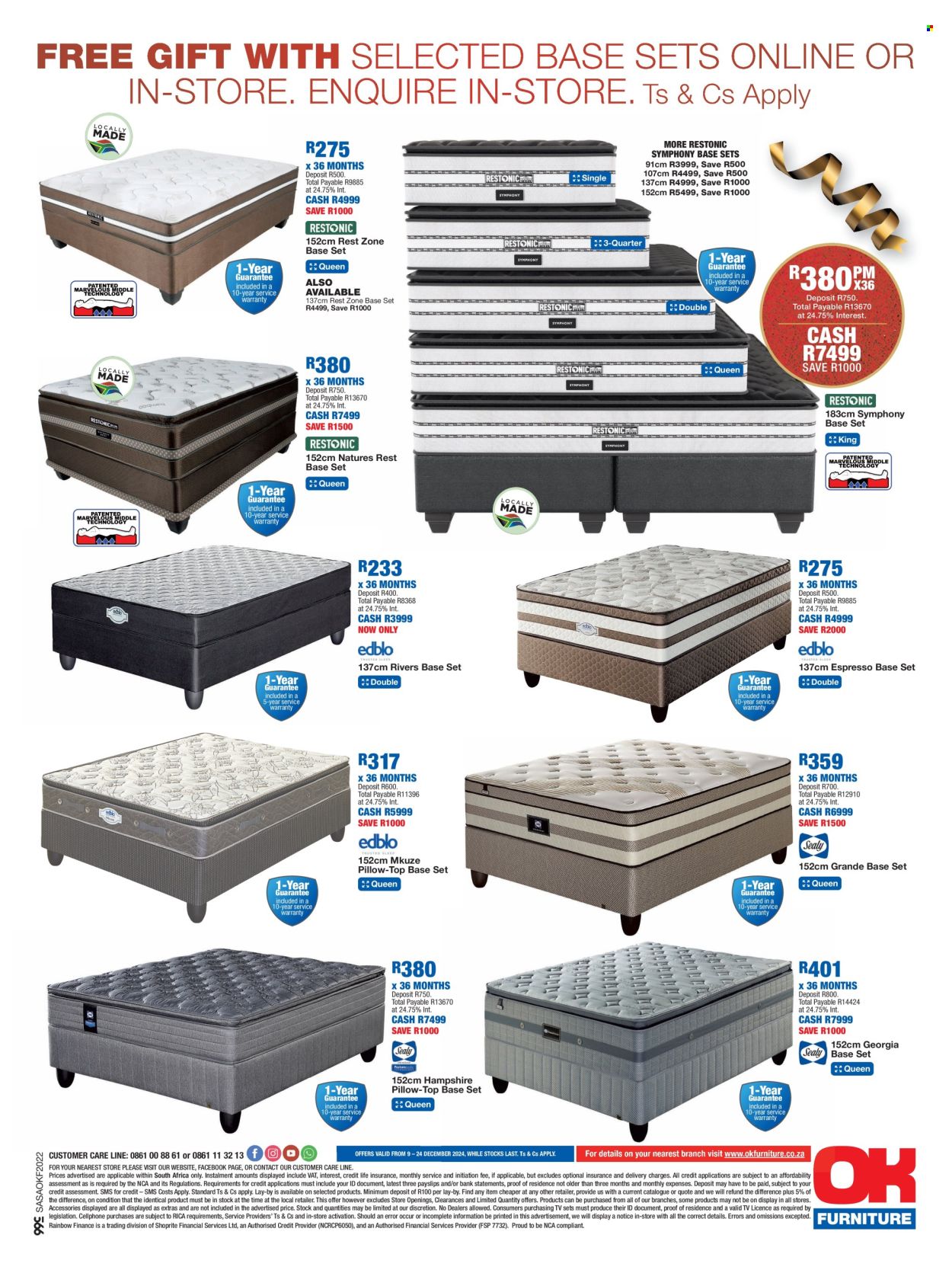 OK Furniture specials - 09/12/2024 - 24/12/2024. Page 12