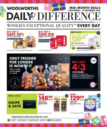 Woolworths catalogue  - 09/12/2024 - 22/12/2024.