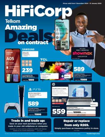 HiFi Corp catalogue  - 01/12/2024 - 31/01/2025.