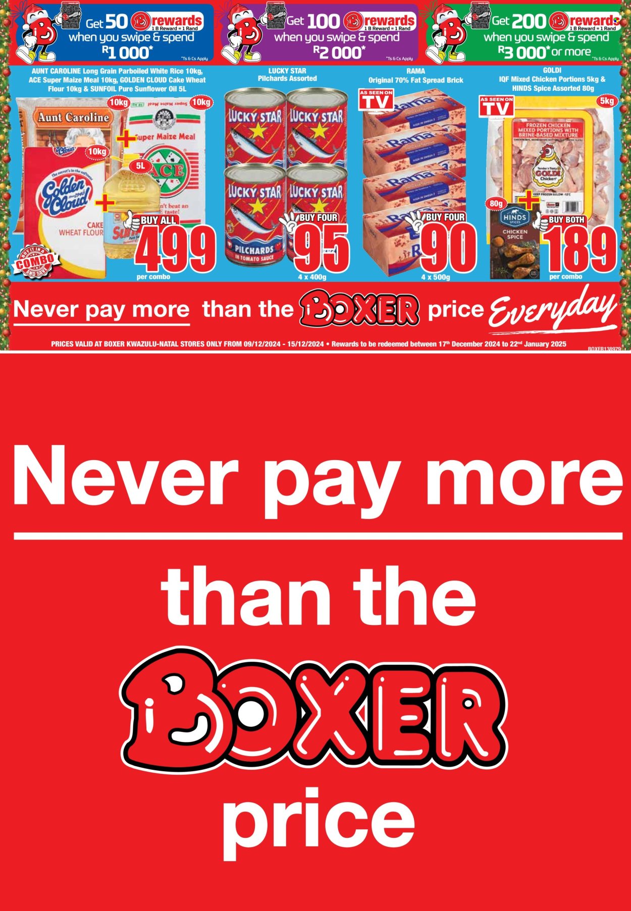 Boxer specials - 09/12/2024 - 15/12/2024. Page 1