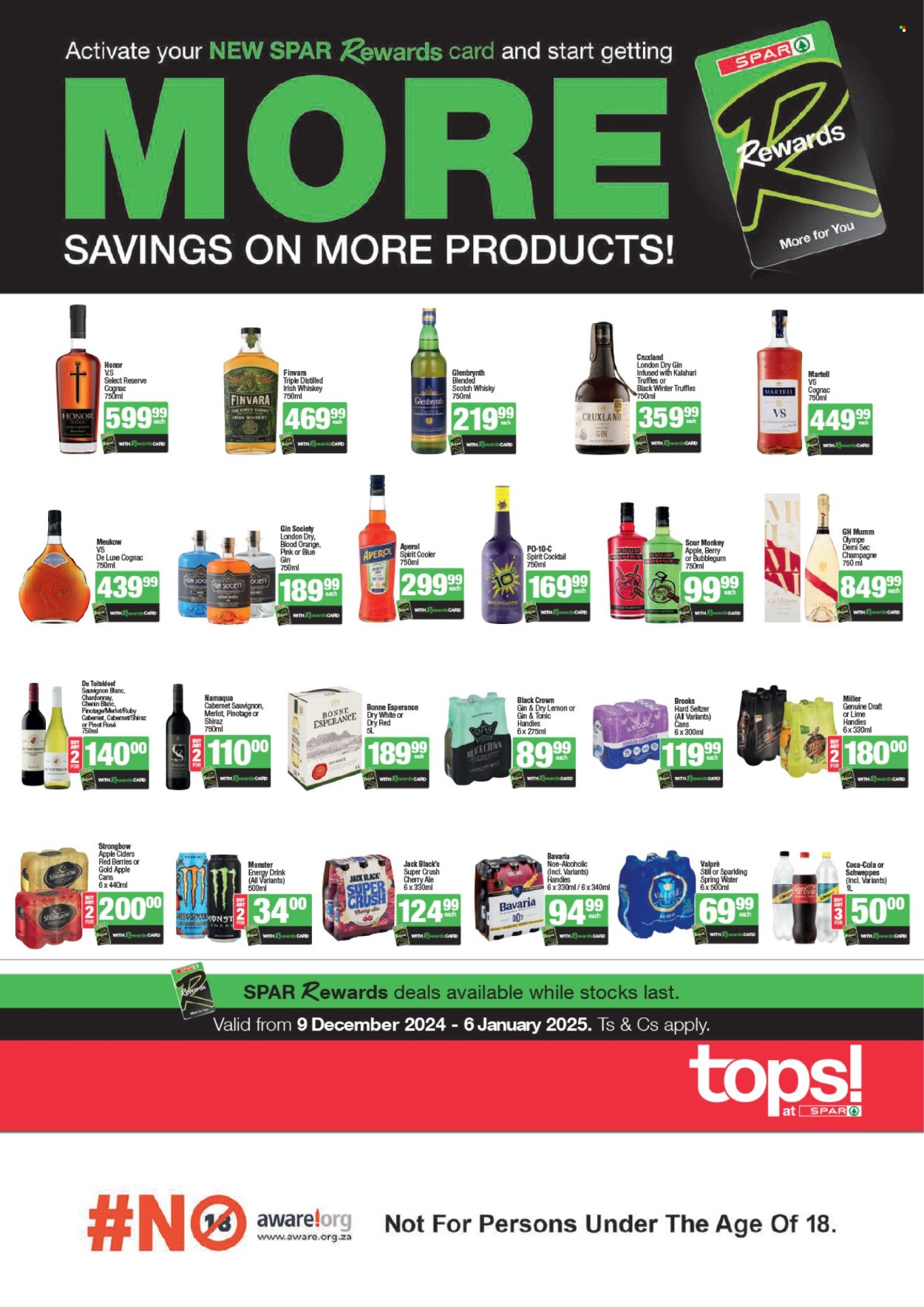 TOPS at SPAR specials - 09/12/2024 - 06/01/2025. Page 1