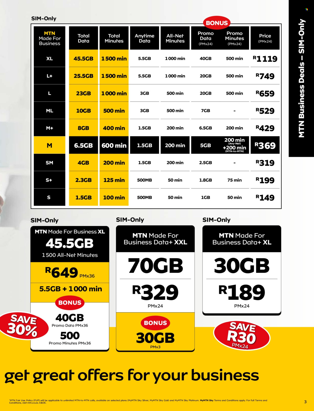 MTN specials - 07/12/2024 - 31/01/2025. Page 3