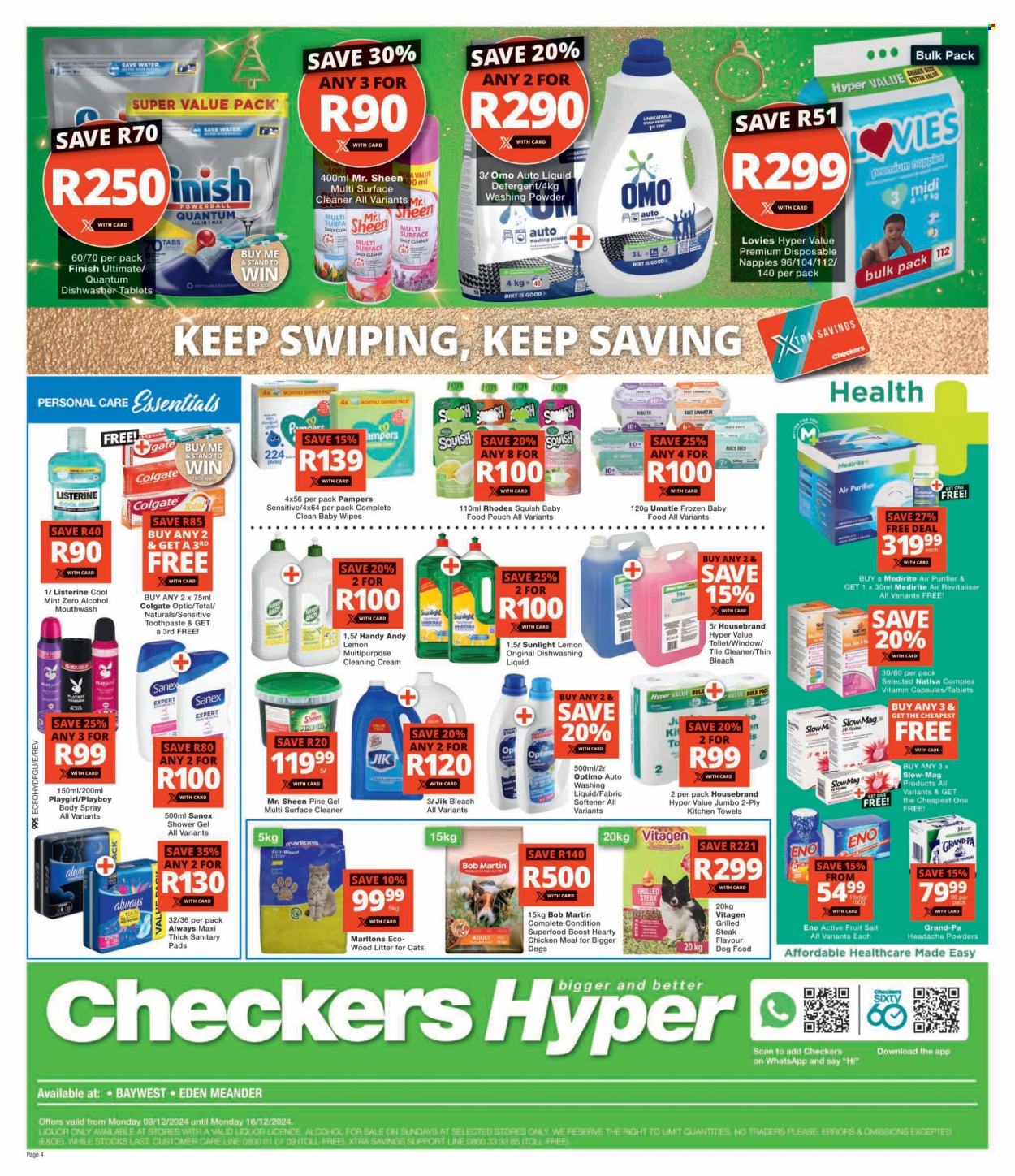 Checkers specials - 09/12/2024 - 16/12/2024. Page 4
