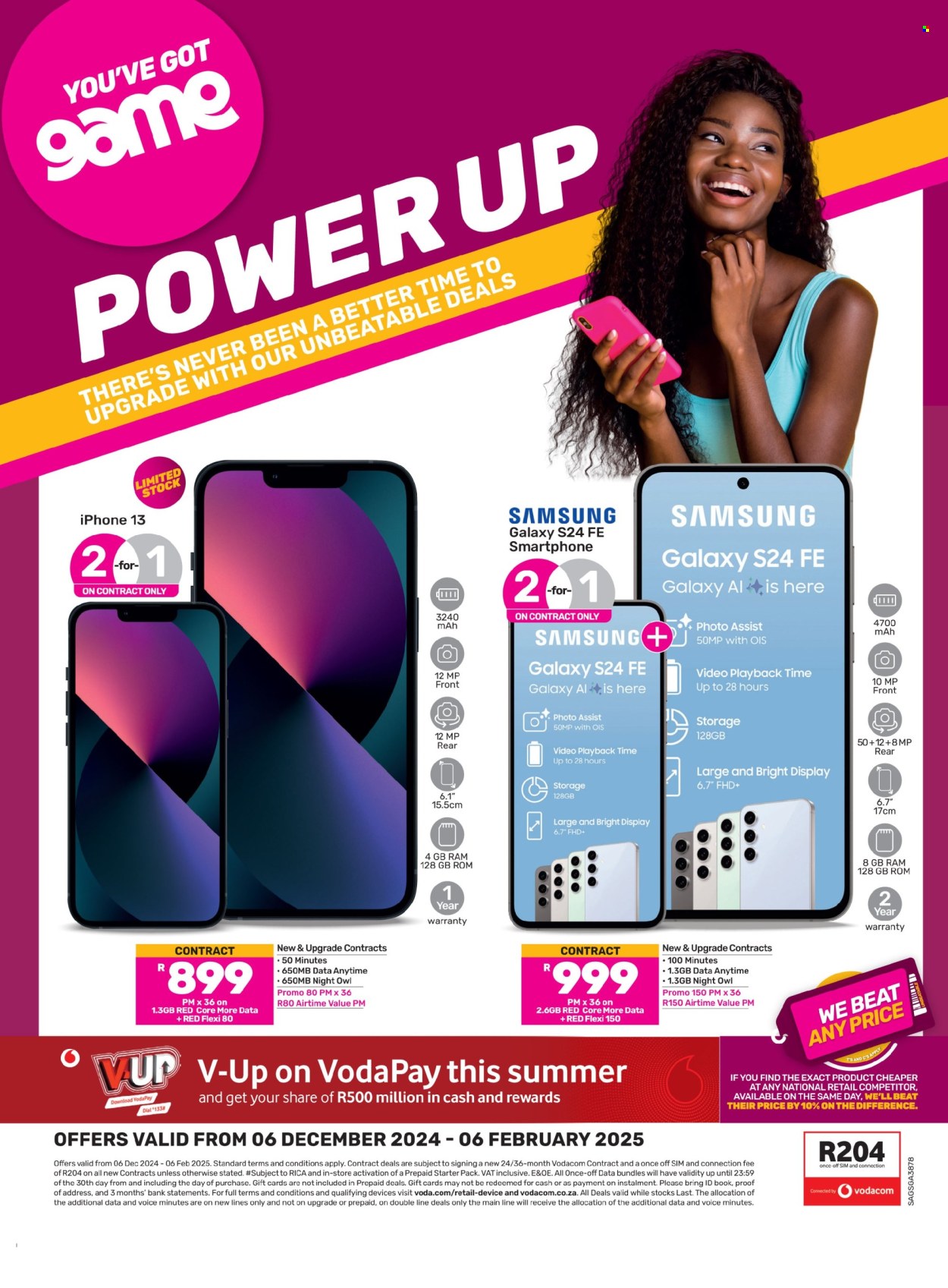 Game specials - 06/12/2024 - 06/02/2025. Page 1