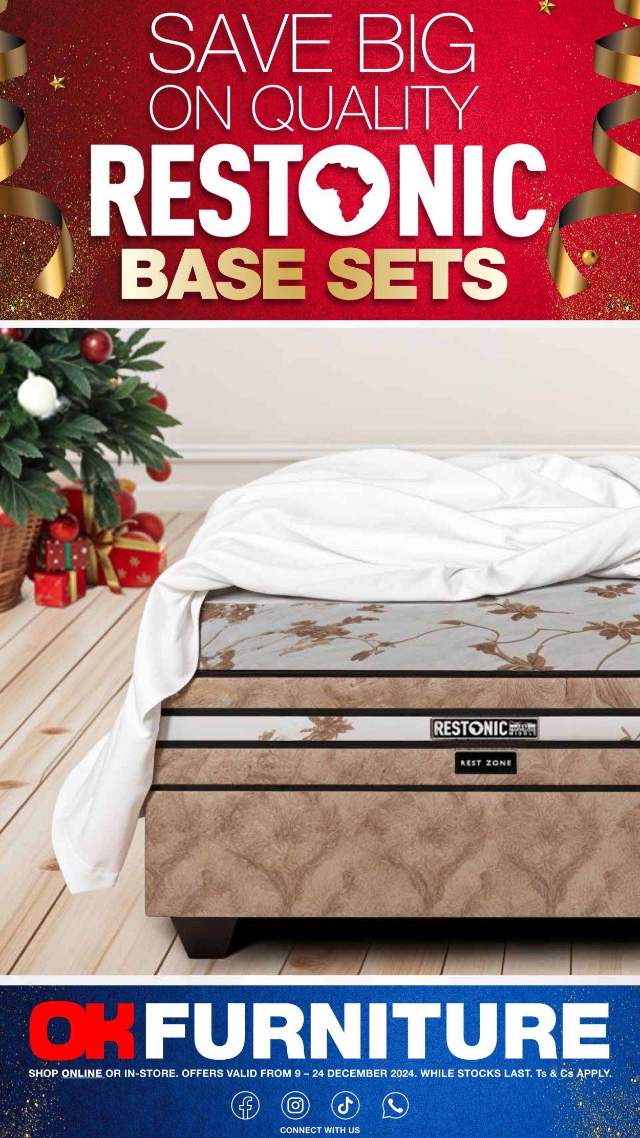 OK Furniture specials - 09/12/2024 - 24/12/2024. Page 1