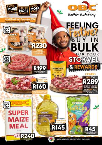 OBC catalogue  - 12/12/2024 - 16/12/2024.