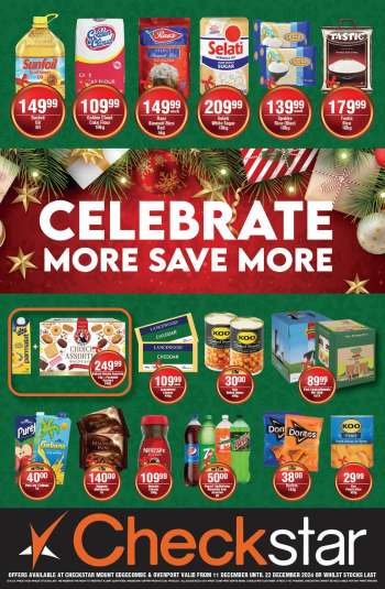 Checkstar catalogue  - 11/12/2024 - 22/12/2024.