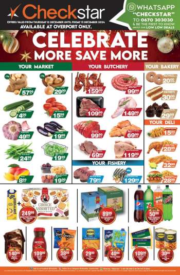 Checkstar catalogue  - 12/12/2024 - 13/12/2024.