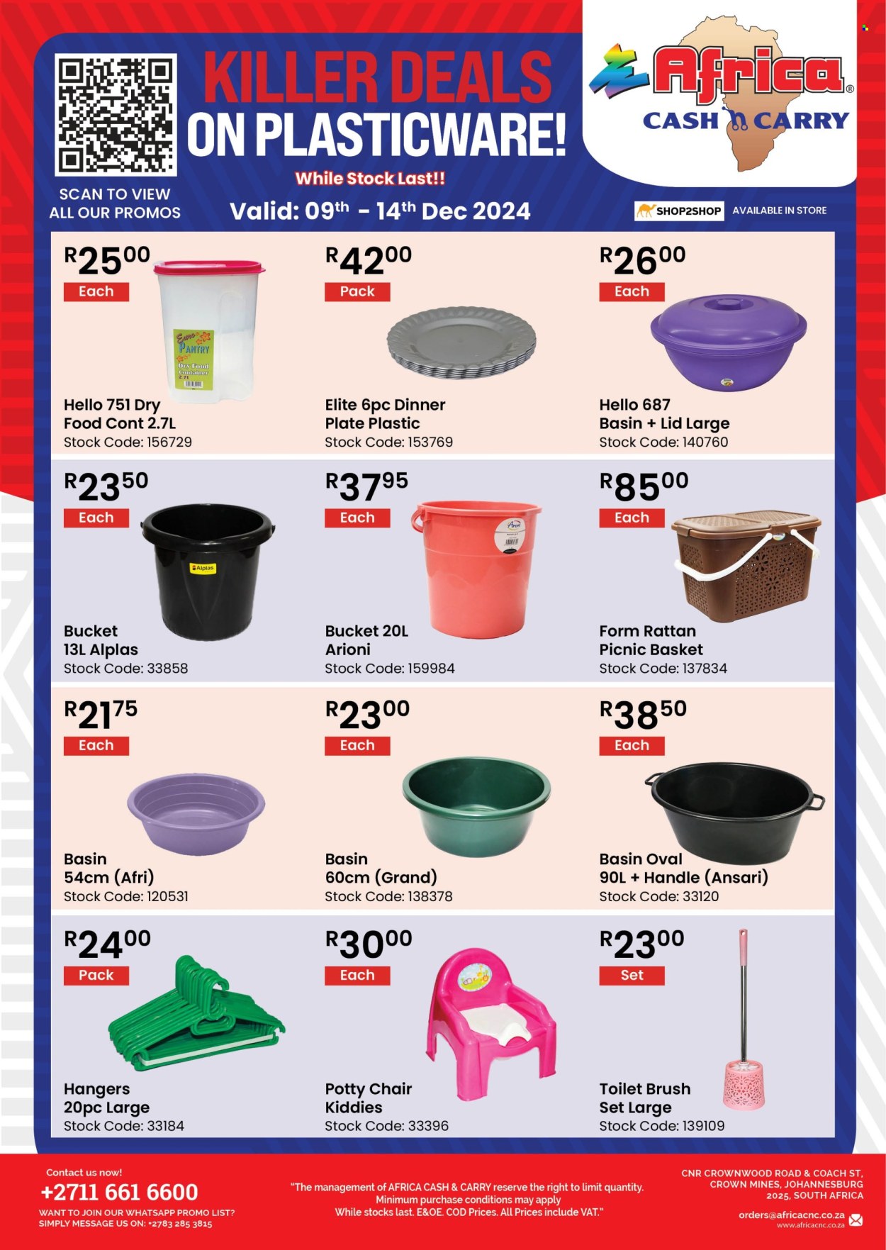 Africa Cash & Carry specials - 09/12/2024 - 14/12/2024. Page 1