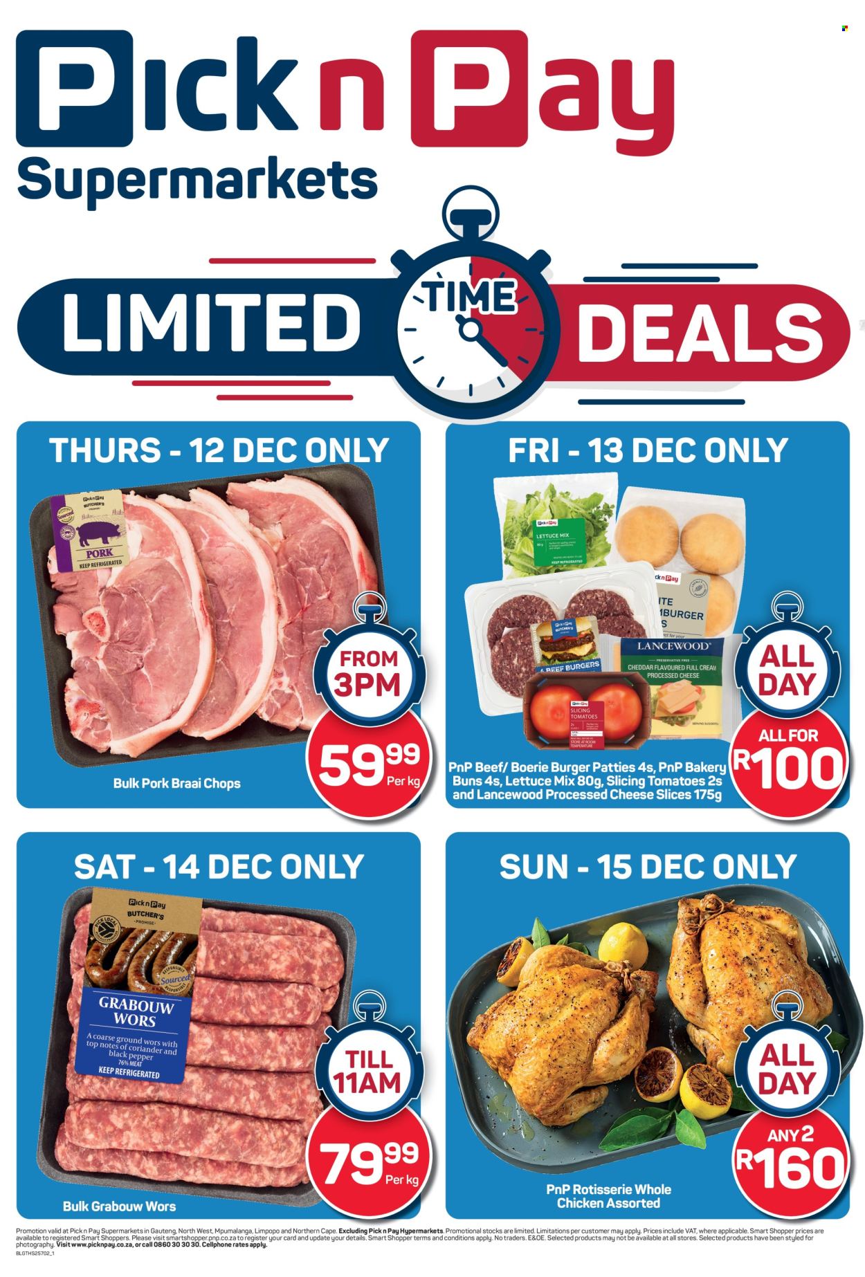 Pick n Pay Supermarket specials - 12/12/2024 - 16/12/2024. Page 1